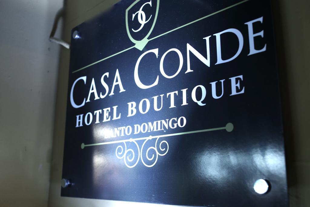 Casa Conde Hotel Boutique Santo Domingo Eksteriør bilde